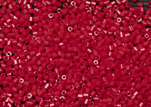 Бисер Чехия рубка 11/0 50г 93190 непрозрачный красный