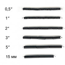 Бисер Чехия BUGLES 351- 12001 0. 5 " 1. 6 мм 50г 93170 красный