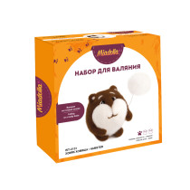 " Miadolla" WT- 0133 " Хомяк Хомяша" набор для валяния . 
