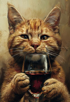 " ФРЕЯ" Пазл 500 элемент. PZL- 500/ 58 Пушистый сомелье