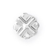 Страз в цапах PRECIOSA 9211/ 01 SS12 Crystal  silver 3. 1 мм стекло в пакете белый ( crystal)  24 шт в пакете